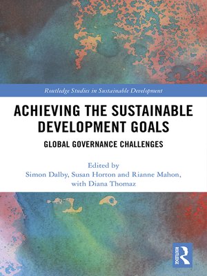 cover image of Achieving the Sustainable Development Goals